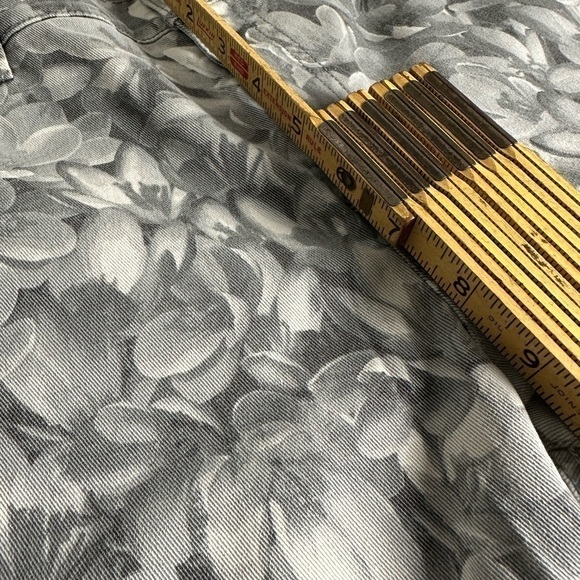 MICHAEL Kors MK floral Grey pants Jeans size 14 - Picture 10 of 11